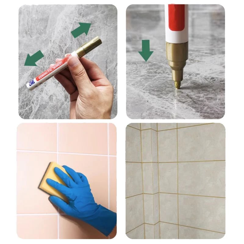 🔥Limited Time 50% OFF🔥Anti-Mould & Waterproof Joint Pen for Ceramic Tiles