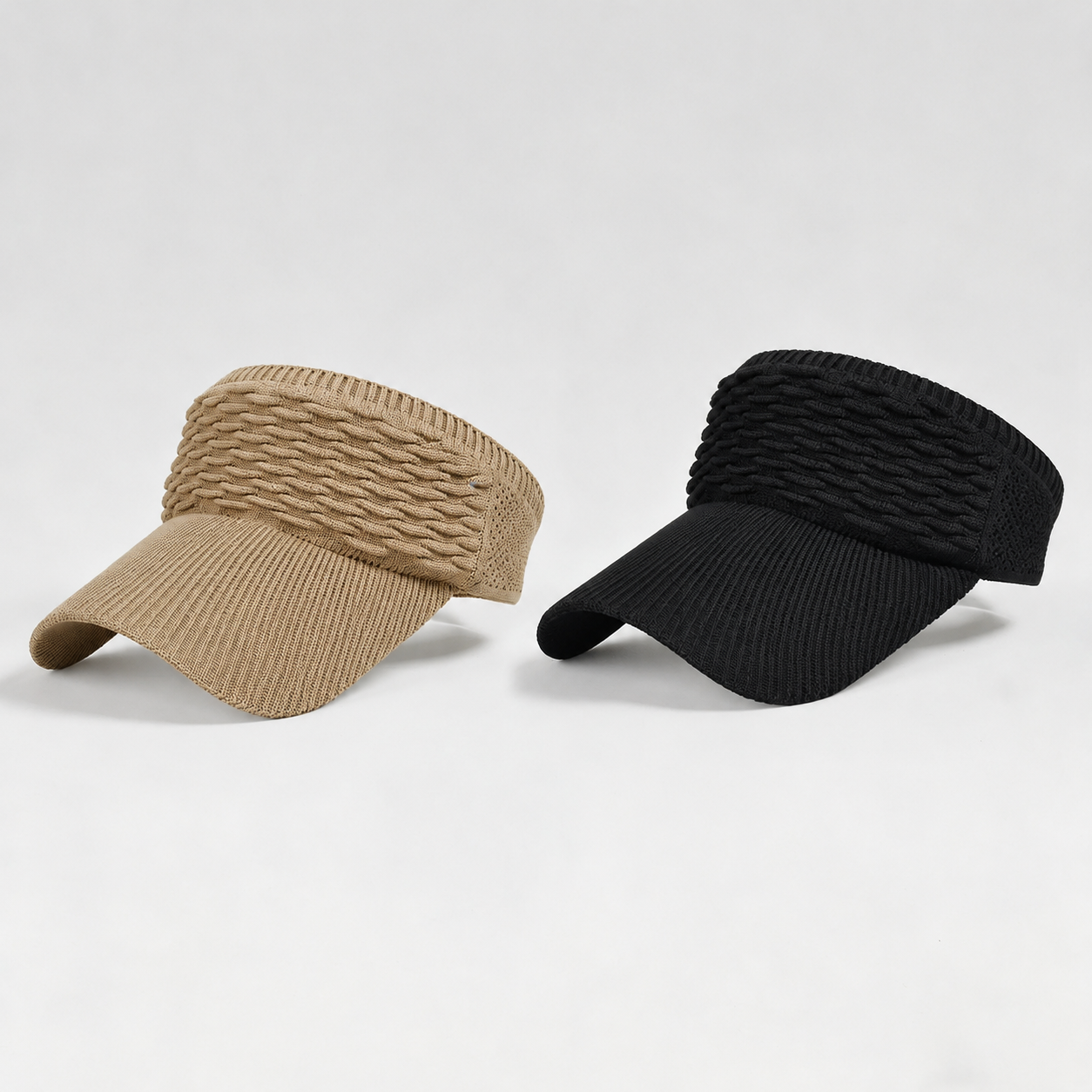 Women's High Ponytail Sun Visor Hat for Sun Protection