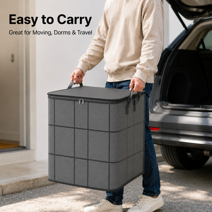 Huge 180L Fabric Clothes Storage Bag📦, Maximize Storage Space for All Your Stuff