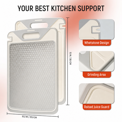 Dual-Side Anti-Mold Titanium Alloy Cutting Board
