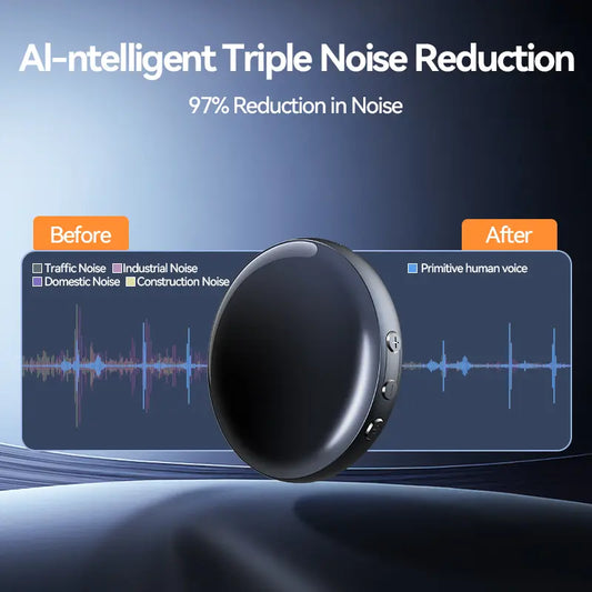 🔥Limited-Time 50% OFF🧲Hands-Free Strong Magnetic Attachable Voice Recorder with HD Noise Reduction🎙️