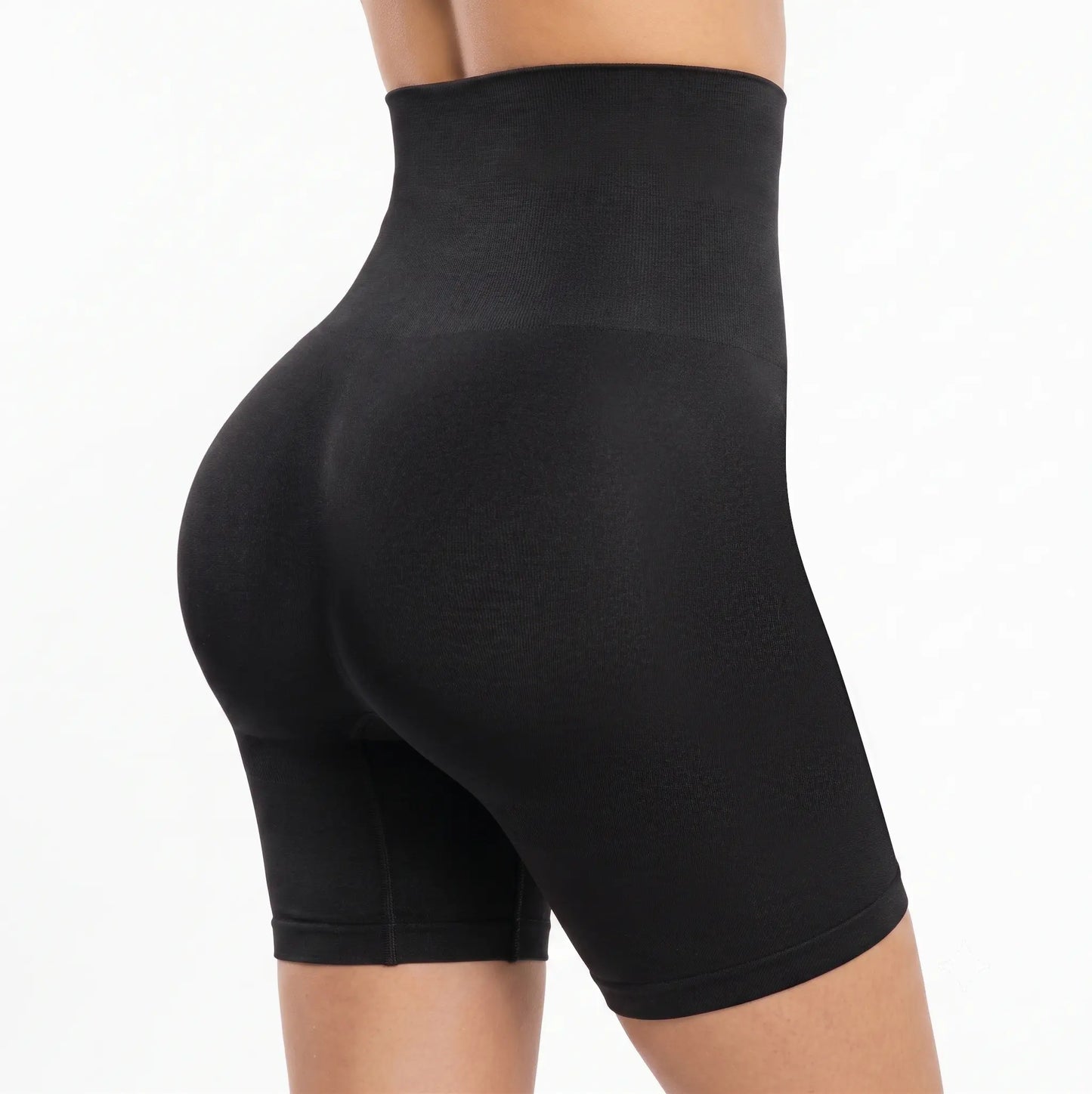 🔥High-Waisted Seamless Shapewear Shorts Anti-Roll