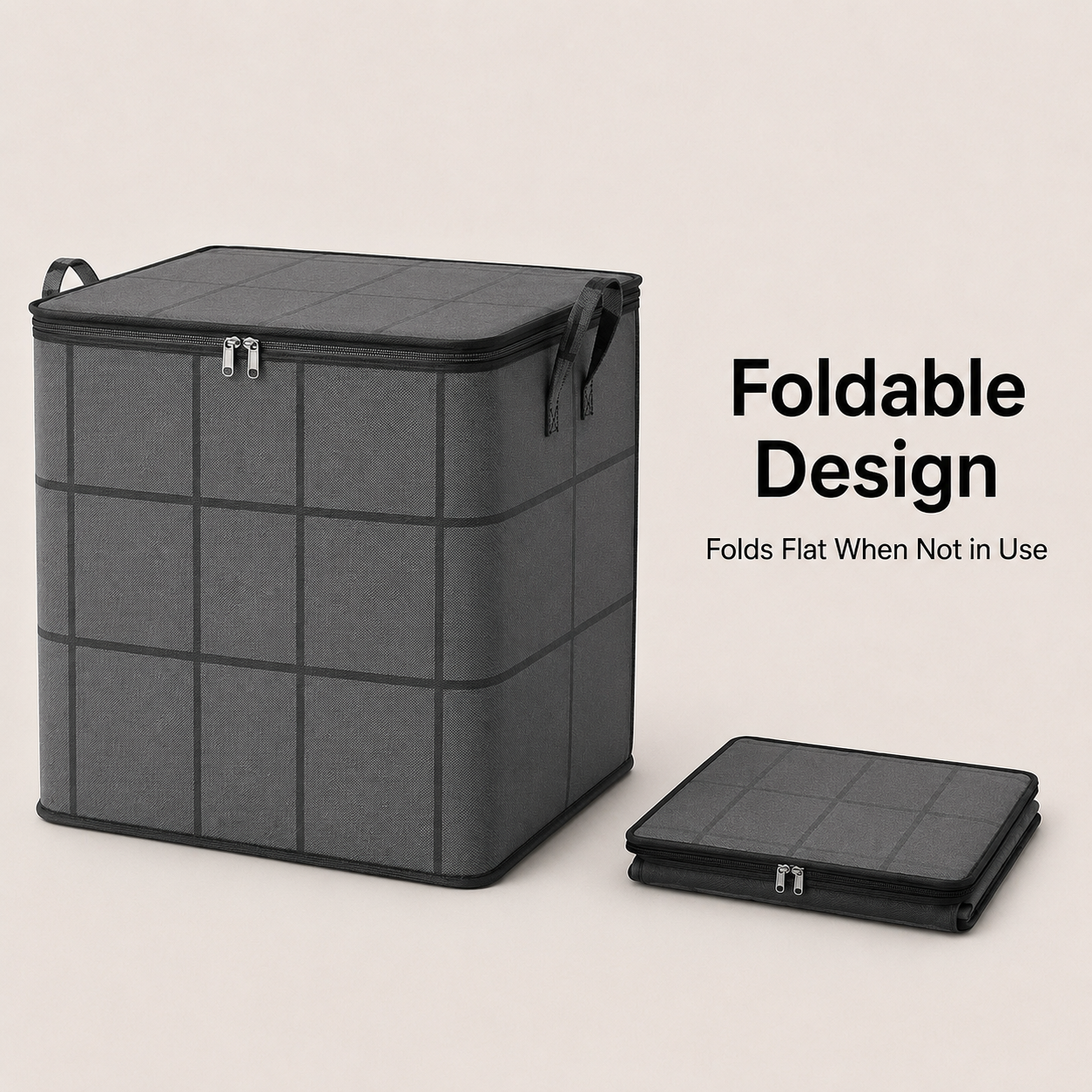Huge 180L Fabric Clothes Storage Bag📦, Maximize Storage Space for All Your Stuff