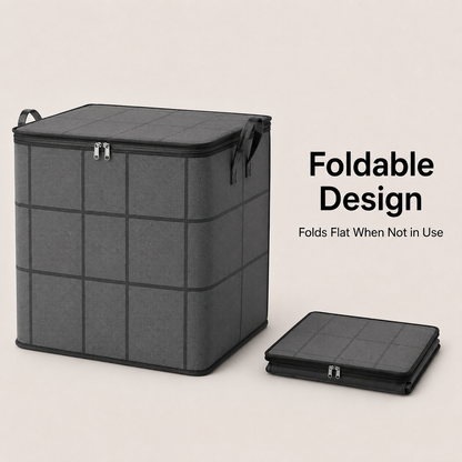 Huge 180L Fabric Clothes Storage Bag📦, Maximize Storage Space for All Your Stuff