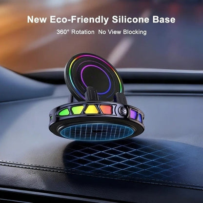 🔥 Limited-Time 49% OFF | RGB Wireless Charging Car Mount