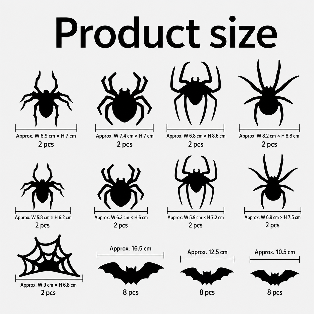 ⚡HOT SALES🔥🦇 3D LED Bat Decor | Glowing Halloween Wall Stickers🎃