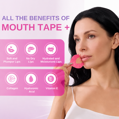 👄Hydrating & Moisturizing Mouth Tape For Sleep | Stop Snoring & Hydrate Lips Overnight