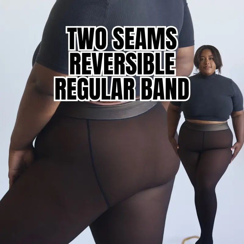 💕49％OFF🔥Fleece Lined Tights | Thermal Sheer Tights High Waist Tummy Control Winter Tights