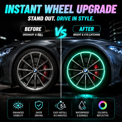 🔥 49% OFF Limited Time Offer – Glow Rim Stickers™ | Create A Sporty Night Glow Look For Your Car In Minutes