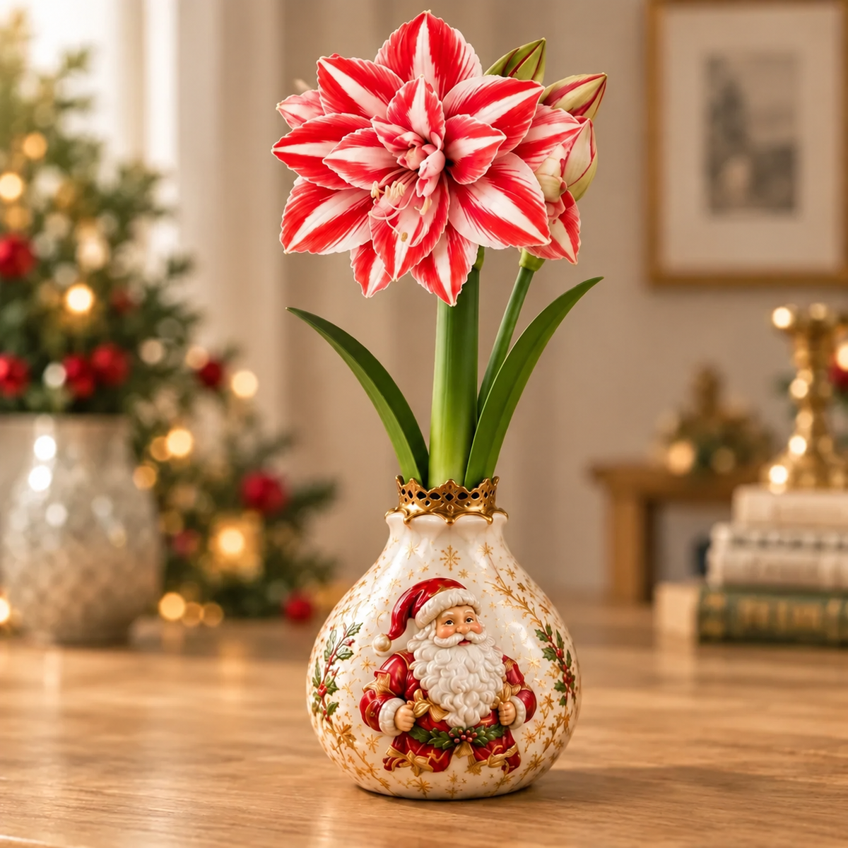🔥 No Soil! No Water! Just Blooms! 🎄🌺 Watch These Holiday Waxed Amaryllis Bulbs Come to Life!