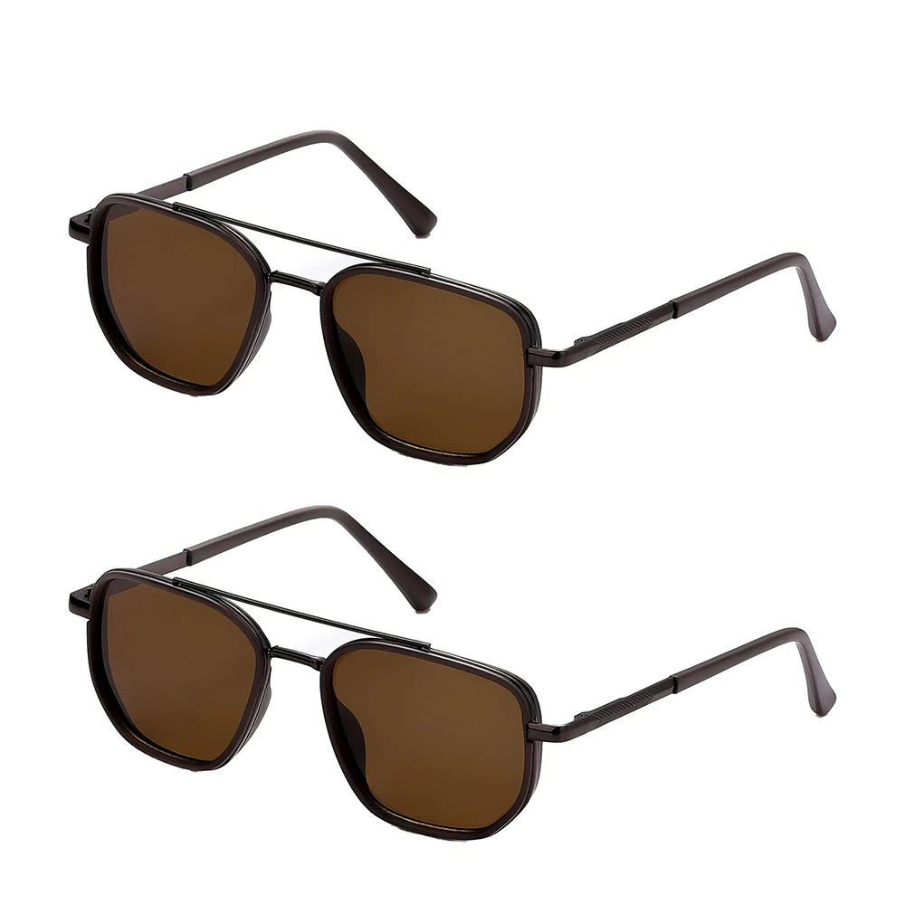🎁Promotion 49% OFF😎 Fashion Geometric Double-Beam Sunglasses