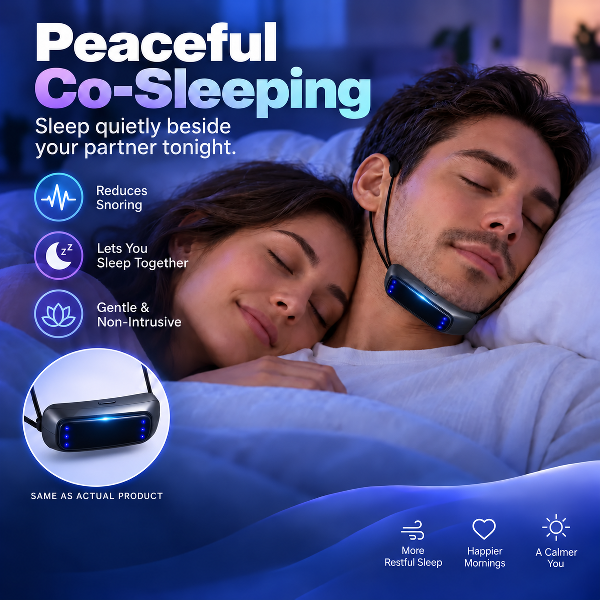 Neck Wearable – Simple Bedtime Snoring Support