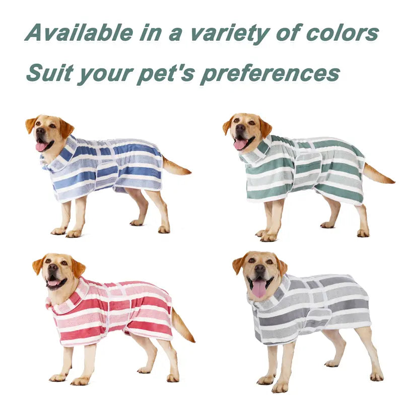 🔥 49% OFF Limited Offer – Quick Dry Dog Bathrobe™ | Ultra Soft Absorbent Pet Drying Towel For Dogs