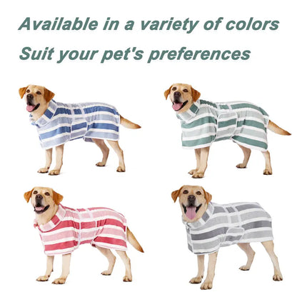 🔥 49% OFF Limited Offer – Quick Dry Dog Bathrobe™ | Ultra Soft Absorbent Pet Drying Towel For Dogs
