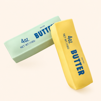 Butter Squishy Toy - Cream Stick Slow Rising Squishies Toys, Scented Soft Sensory Fidget Stress Relief Produc