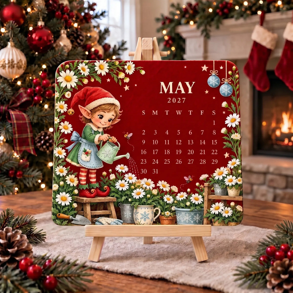 ✨⏳Last Day 49% OFF🌱 Christmas Special Edition – Eco-friendly, plantable “timeless” seed calendar 2027 🌸🌿