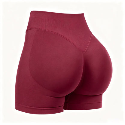 💕49% OFF 🍑Women's Seamless Scrunch Gym Shorts | High-Waist Sculpting Fit