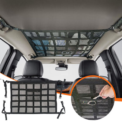 Large Capacity Car Roof Storage Net