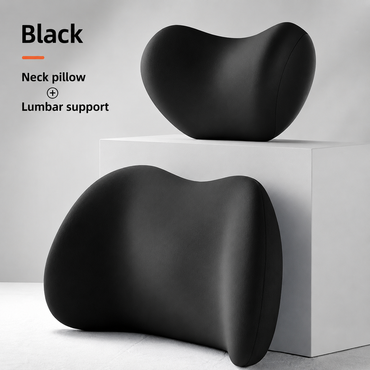 📢LAST DAY 49% OFF🔥 🚗Memory Foam Car Neck Pillow & Lumbar Support Set | Relieve Driving Fatigue