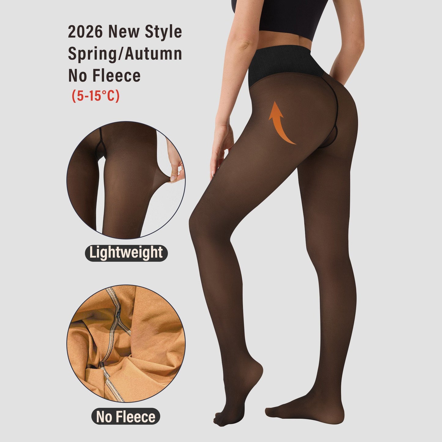 💕49% OFF🔥Women’s Fleece Lined Tights | Warm High-Waist Shaping Leggings