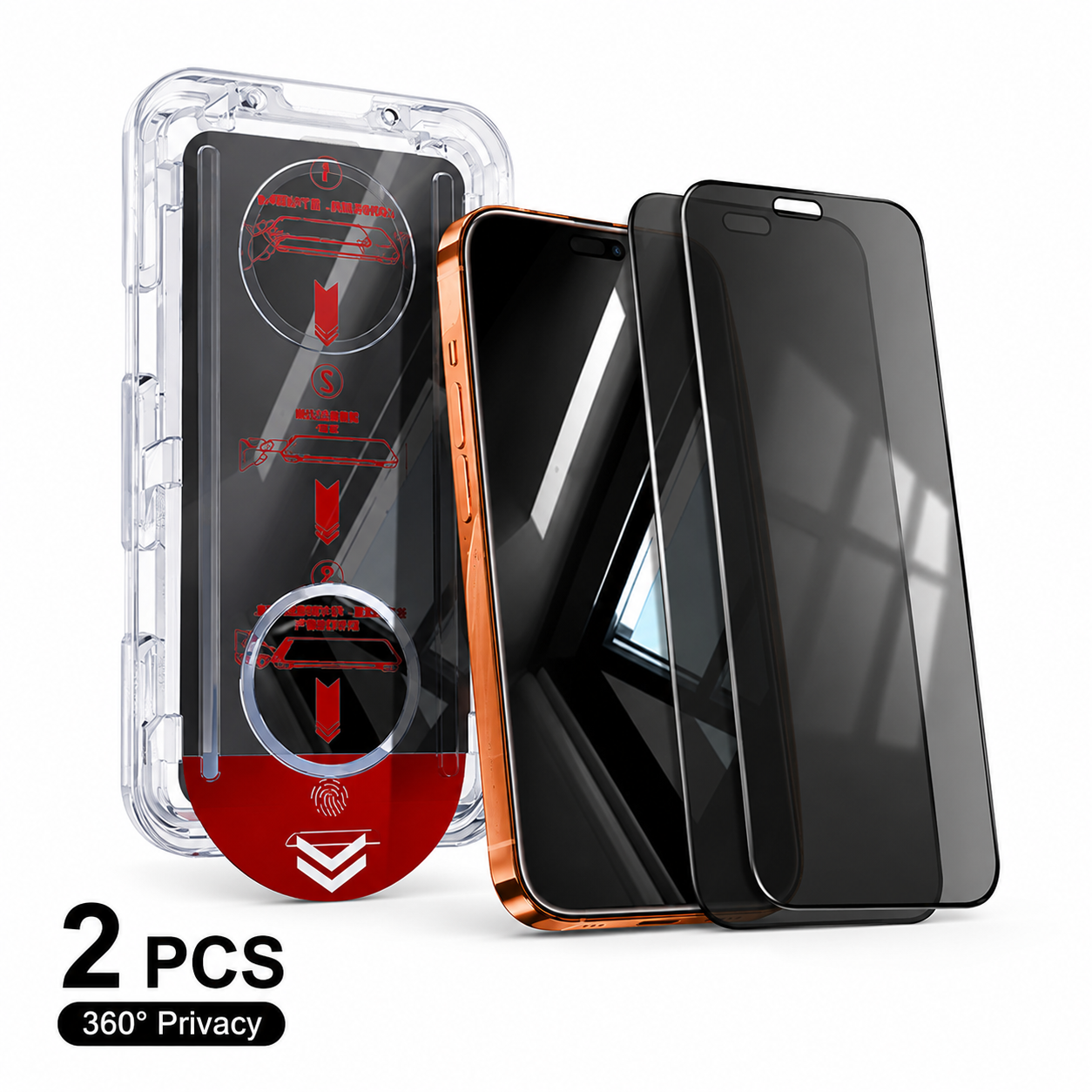 📢LAST DAY 49% OFF🔥📱Dust-Free One-Pull Tempered Glass Screen Protector