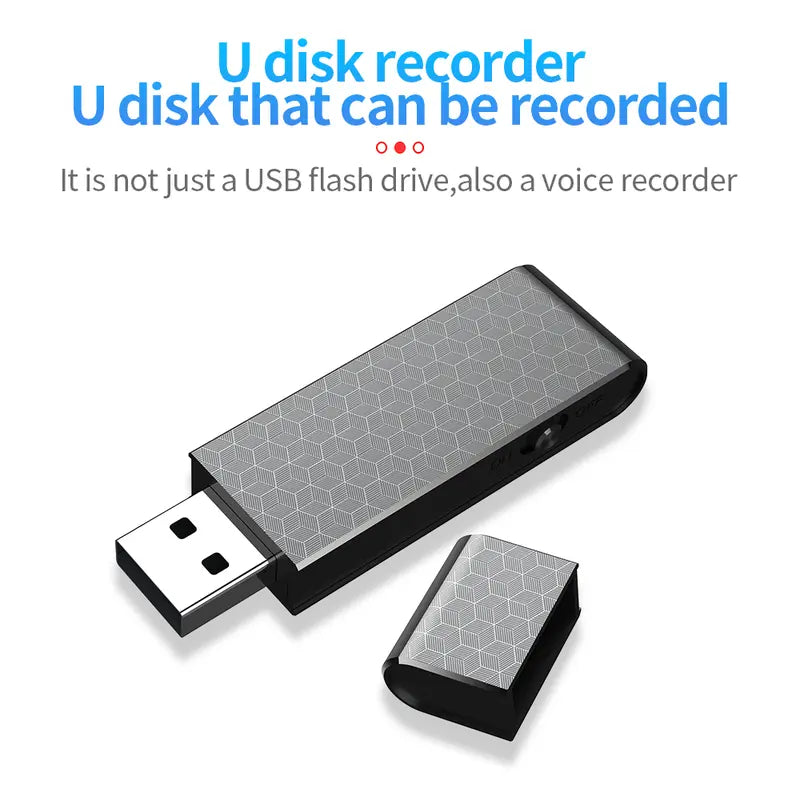 🔥 Limited Time 49% OFF | Mini 2-in-1 USB Voice Recorder – Smart Audio Recording Device for Meetings & Notes