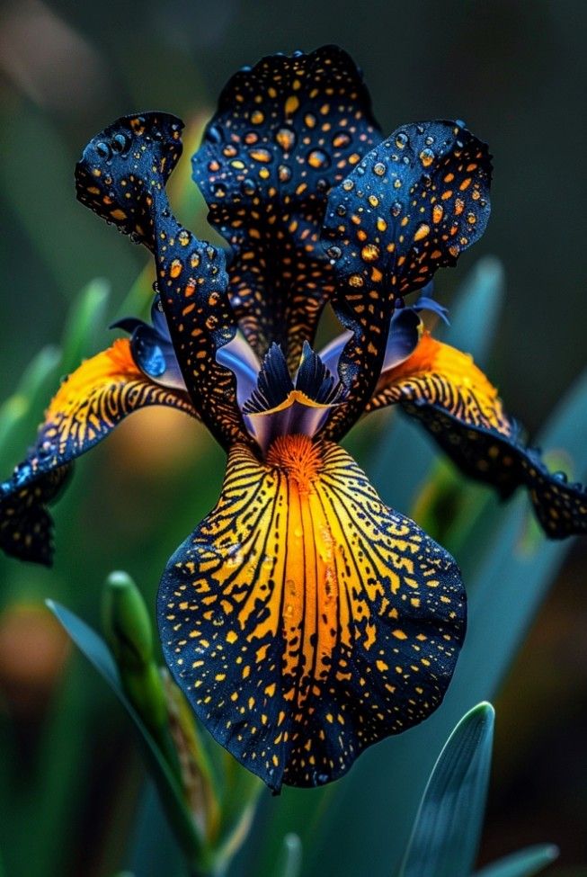 Rare Iris Bulbs 🌈🌑Cultivate a Rainbow in Your Garden✨