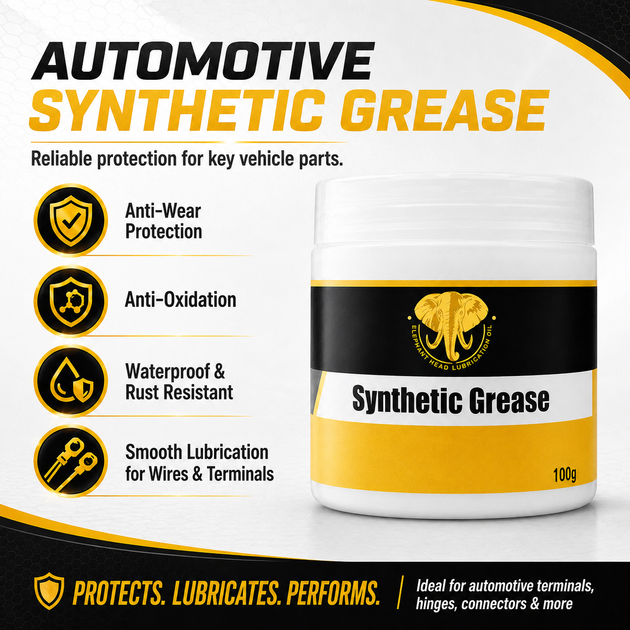 🔥Limited-time 49% off🔥🚗Automotive Grease – ✨Long-Lasting Lubricant for Bearings, Hinges, Terminals & Moving Parts