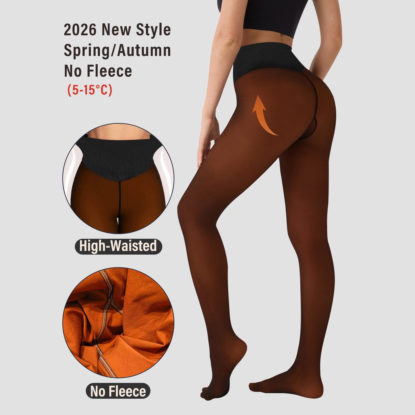💕49% OFF🔥Women’s Fleece Lined Tights | Warm High-Waist Shaping Leggings