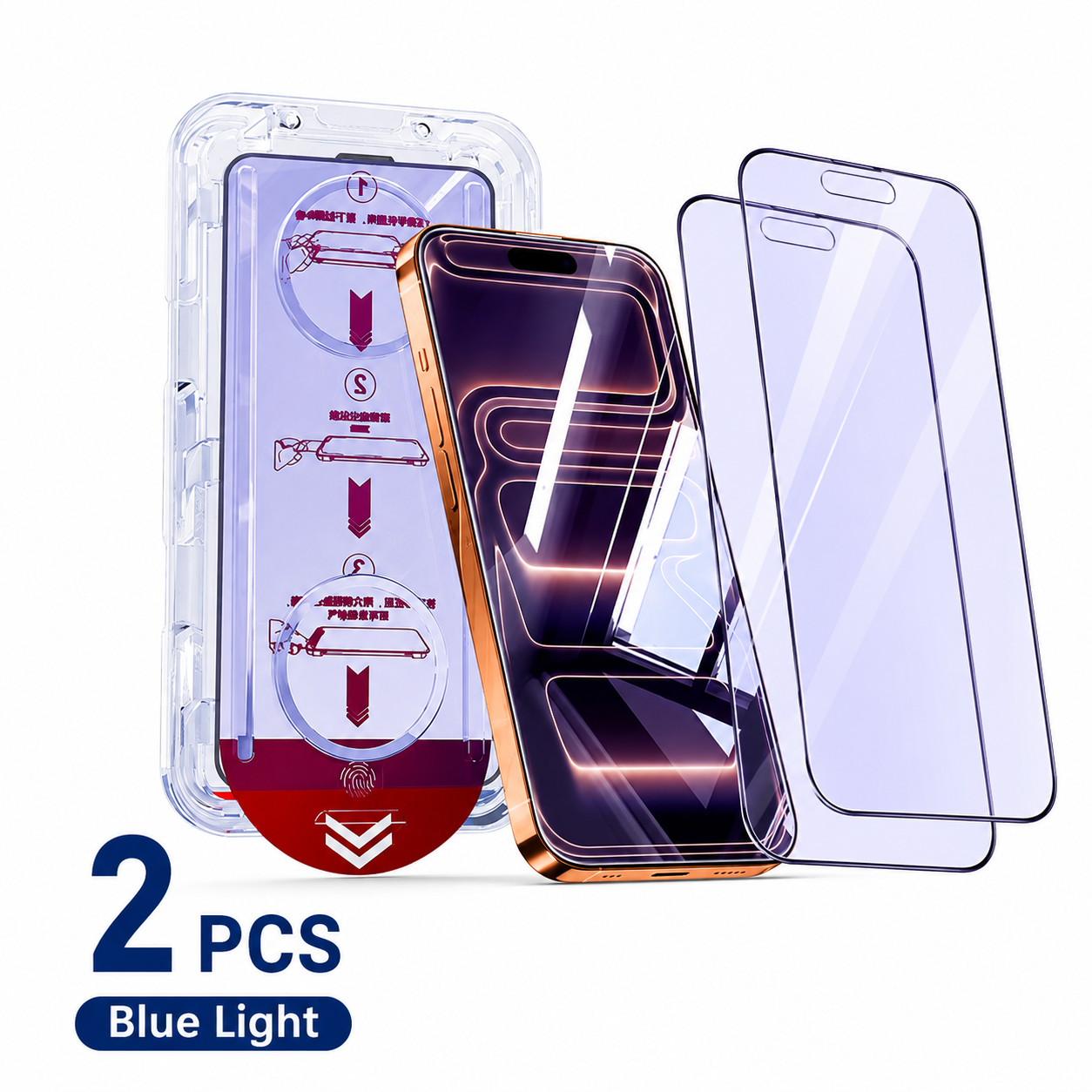 📢LAST DAY 49% OFF🔥📱Dust-Free One-Pull Tempered Glass Screen Protector