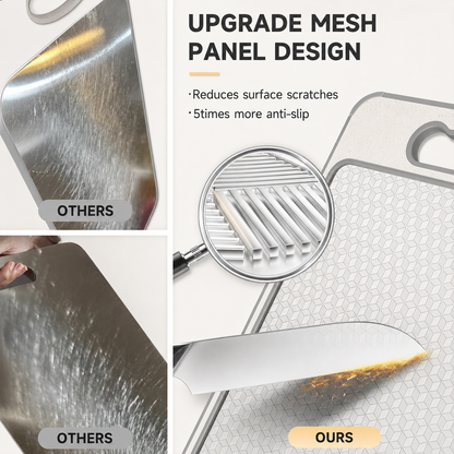 🔥49％ OFF-Dual-Side Anti-Mold Titanium Alloy Cutting Board