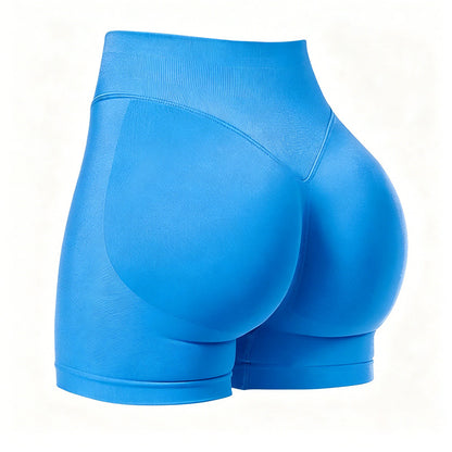 💕49% OFF 🍑Women's Seamless Scrunch Gym Shorts | High-Waist Sculpting Fit