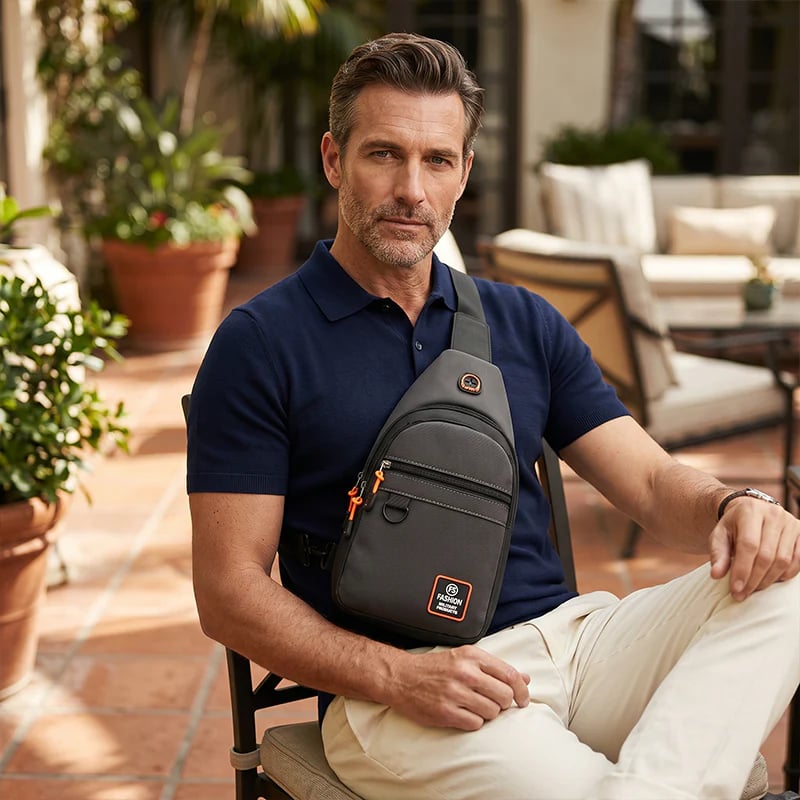 🔥LAST DAY 50% OFF🔥Waterproof Multi-pocket Crossbody Sling Bag