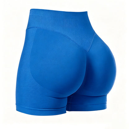 💕49% OFF 🍑Women's Seamless Scrunch Gym Shorts | High-Waist Sculpting Fit