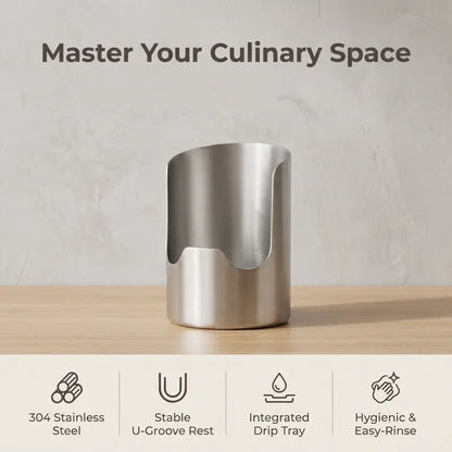 🔥HOT SALE 50% OFF🔥Thickened Stainless Steel Utensil Organizer, Rust Resistant Easy to Clean