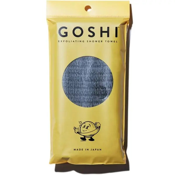 GOSHI Exfoliating Shower Towel - Rip-Resistant Washcloth