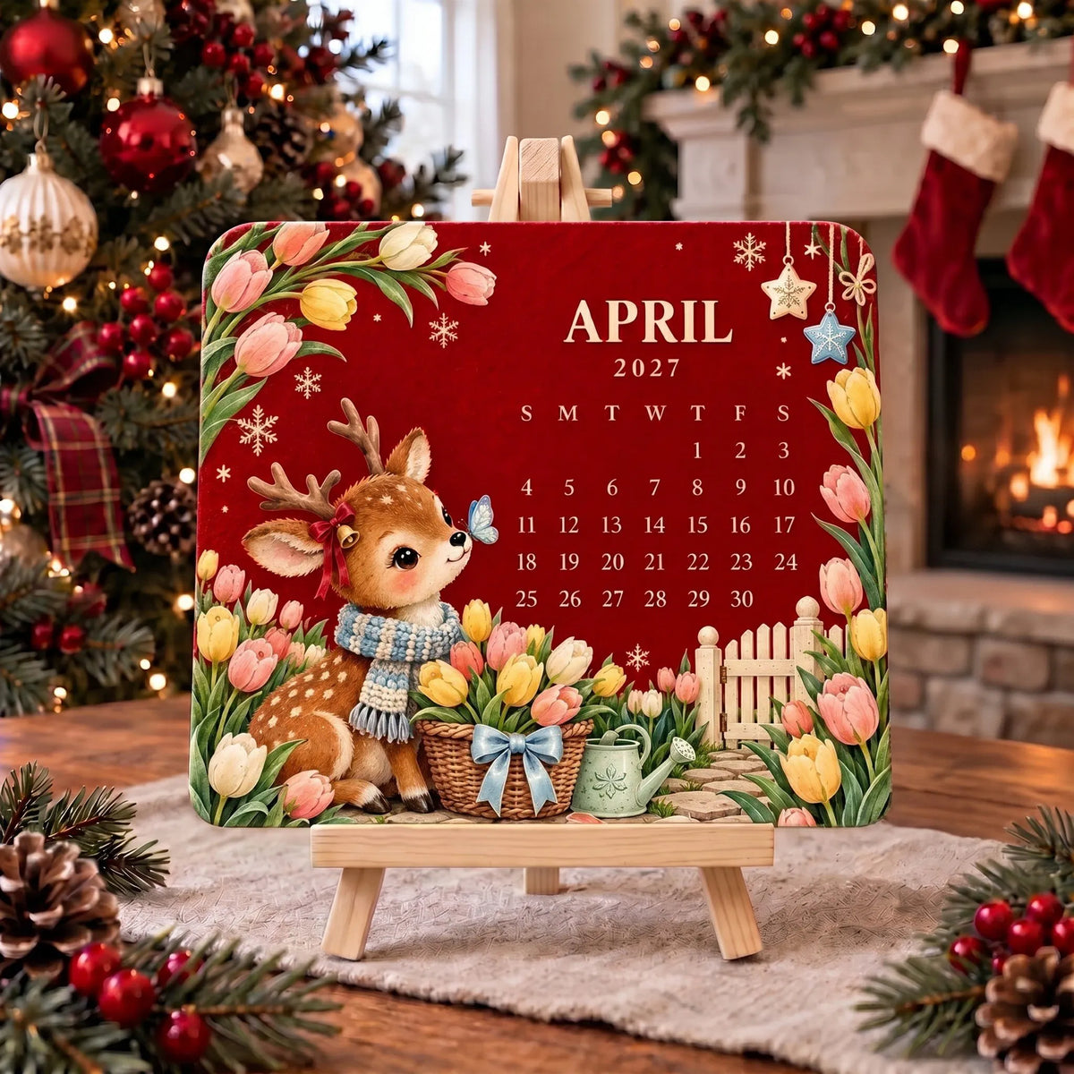 ✨⏳Last Day 49% OFF🌱 Christmas Special Edition – Eco-friendly, plantable “timeless” seed calendar 2027 🌸🌿