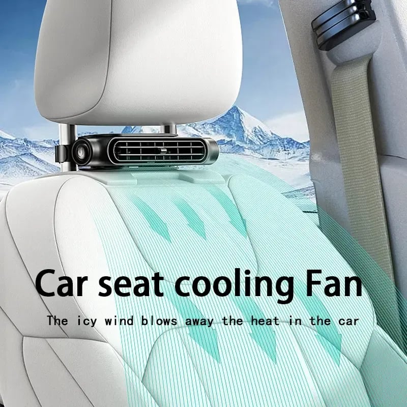 🔥 Cooling Fan Portable Car Fan, 3 Wind Speeds, Type-C 🌬️