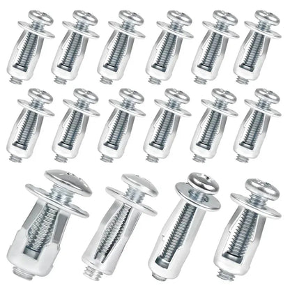 🔥 49% OFF LIMITED-TIME DEAL | 🔩 Petal Expansion Rivet Nut Set – 30/90PCS M4/M5/M6 Hollow Panel Threaded Anchors