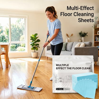 Multi-Surface Floor Cleaning Tablets - 100/200 Pack for Sparkling Floors