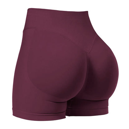 💕49% OFF 🍑Women's Seamless Scrunch Gym Shorts | High-Waist Sculpting Fit