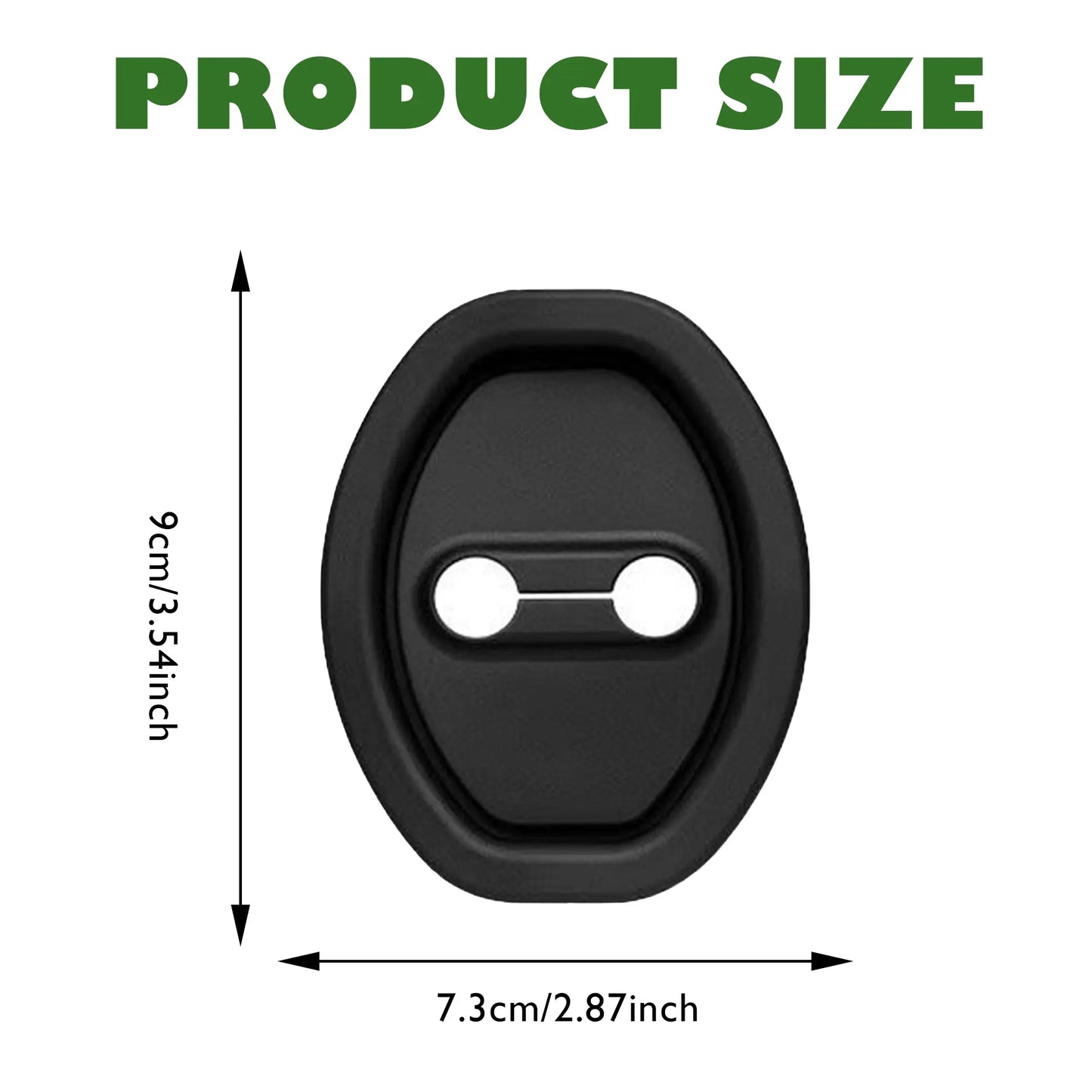 8 Counts Universal Door Latch Lock Covers - Premium Silicone
