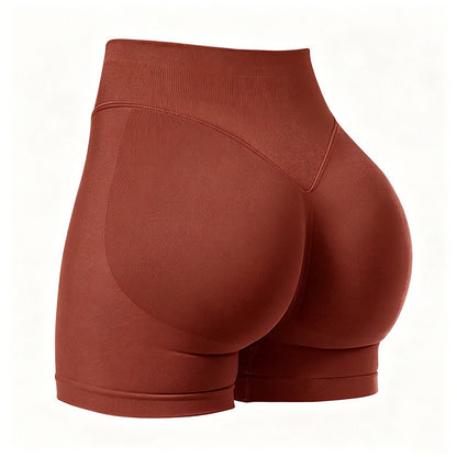 💕49% OFF 🍑Women's Seamless Scrunch Gym Shorts | High-Waist Sculpting Fit
