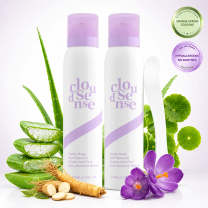 🔥Limited Time 49% OFF🧴 Hypoallergenic Hair Removal Cream 🌸Gentle Pain-Free Depilatory For Bikini & Body