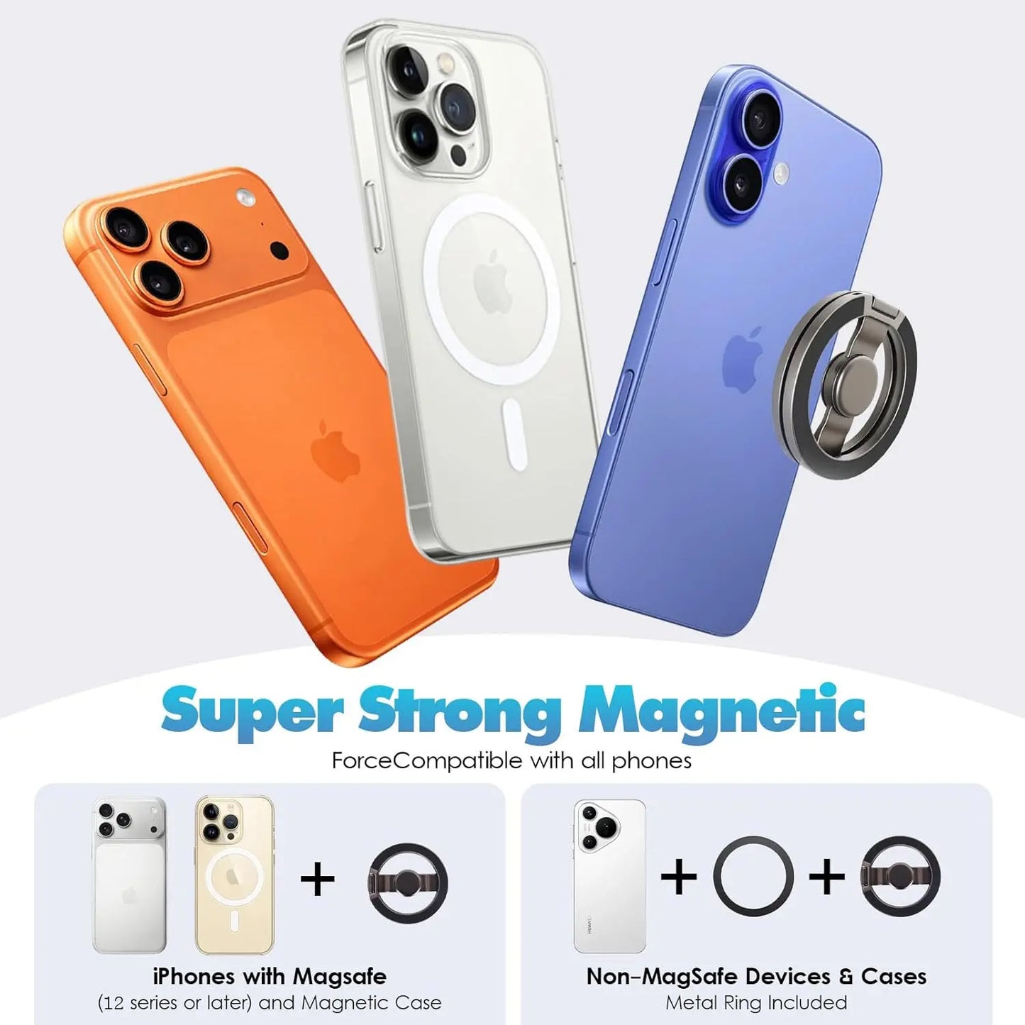 🔥Limited Time-49% OFF🧲Magnetic Phone Stand & Fidget Spinner Combo for iPhone 🌀