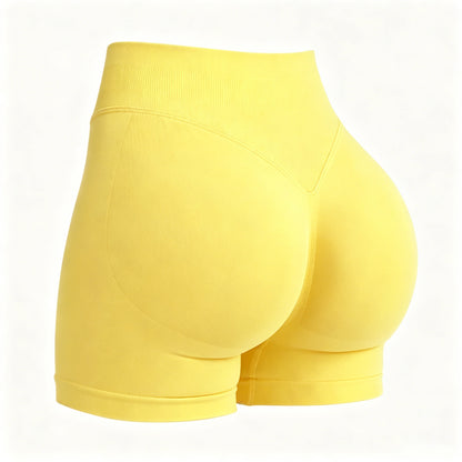 💕49% OFF 🍑Women's Seamless Scrunch Gym Shorts | High-Waist Sculpting Fit