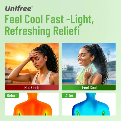 Unifree Cooling Towels & XL Menthol Wipes for Hot Weather Relief