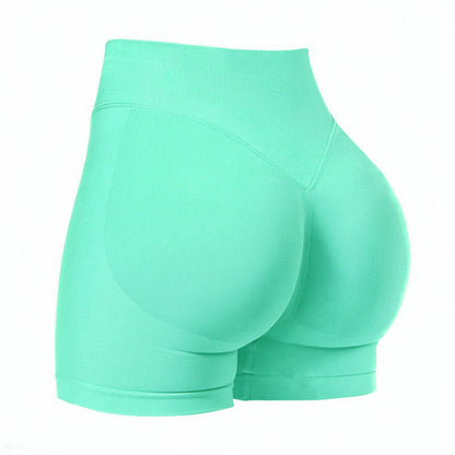 💕49% OFF 🍑Women's Seamless Scrunch Gym Shorts | High-Waist Sculpting Fit