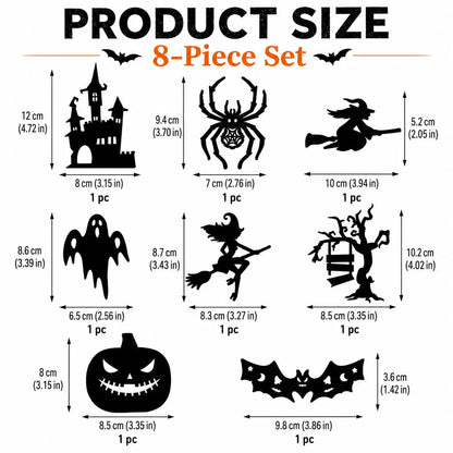 🔥LAST DAY 49% OFF🎃Halloween LED Silhouette Wall Light Stickers