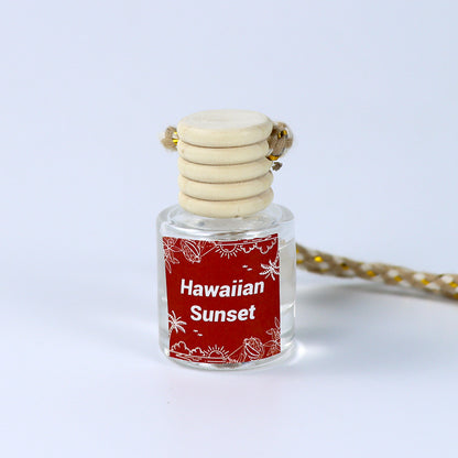🔥HOT SALES✨2PCS Mini Hanging Car Diffuse🍃Wooden Cap Air Freshener